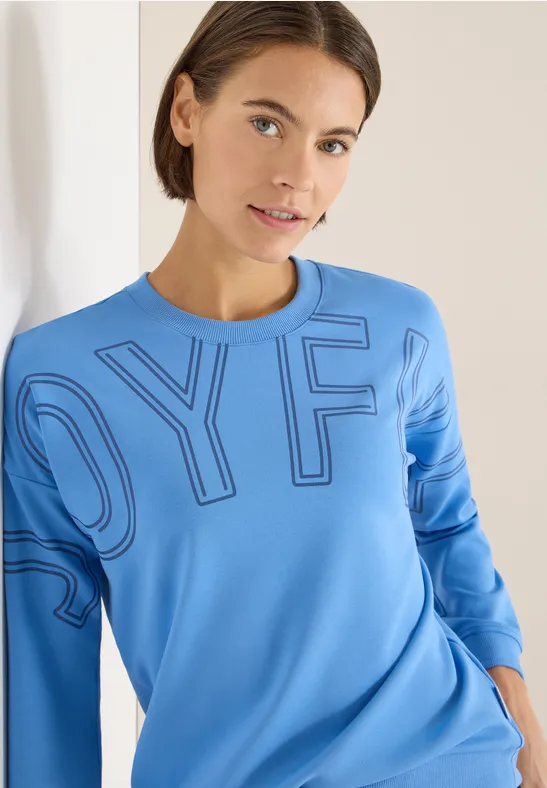 Shirt met print aan de voorkant