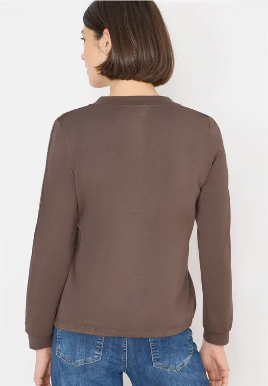 Shirt met tape details - Afbeelding 3