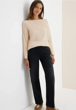 Shirt met ton-sur-ton strepen