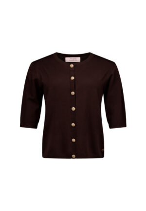 Studio Anneloes - Bruin | Dames | Vest | Bruin | 3XL | regular | Kamst mode