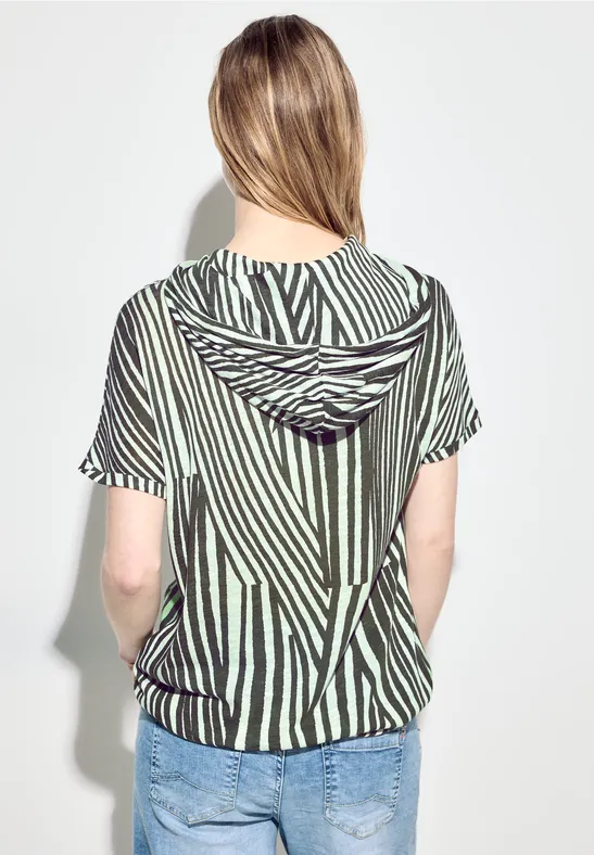 T-shirt met capuchon - Afbeelding 3