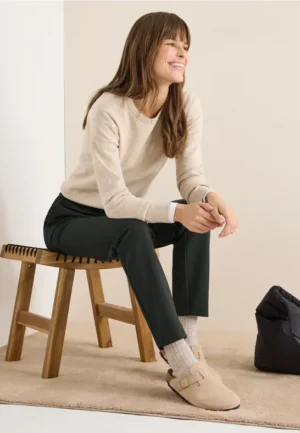 Tweekleurige broek