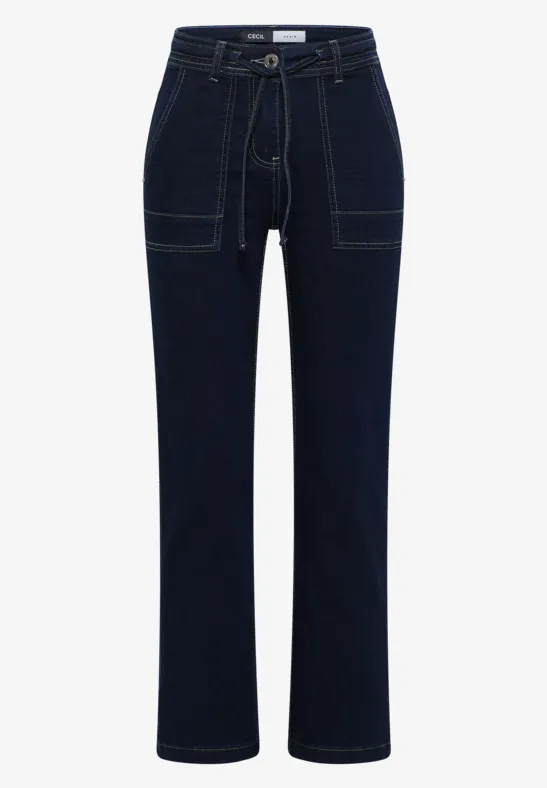 Uitgerolde Bootcut jeans - Afbeelding 2
