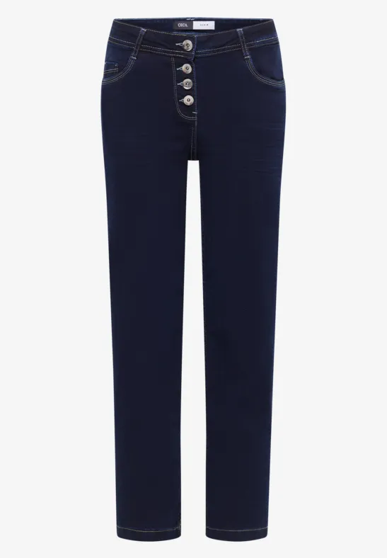 Uitgerolde Wide Legs jeans - Afbeelding 2
