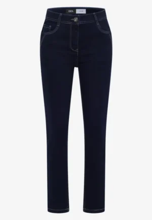Alternative view of Uitgerolde casual jeans