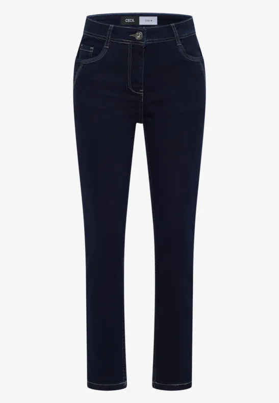 Uitgerolde casual jeans - Afbeelding 2