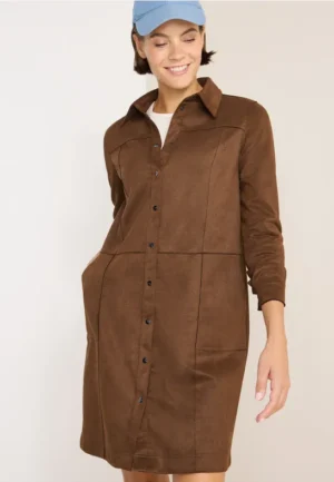 Velours jurk
