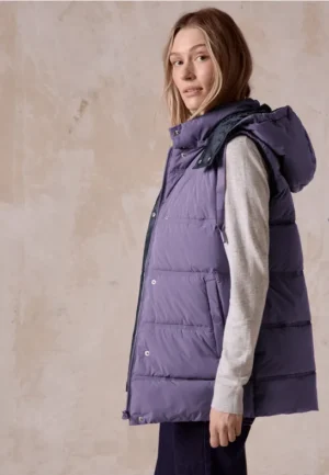 Vest met capuchon