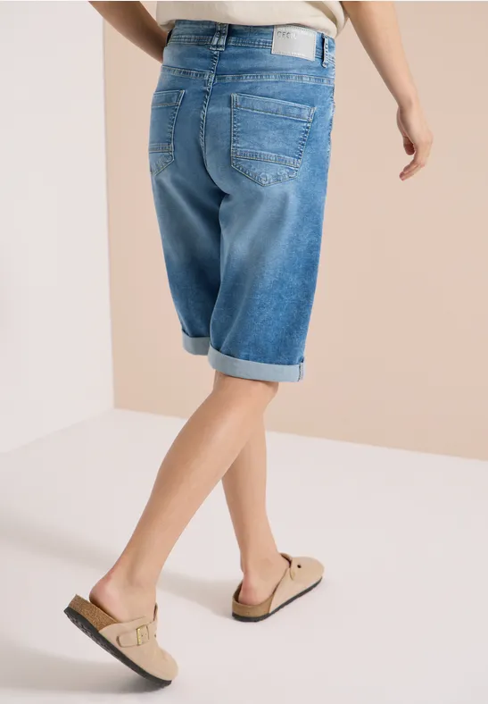Wide Legs denim shorts - Afbeelding 3