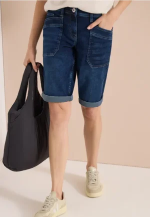 Wide Legs denim shorts in een Loose Fit