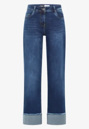 Alternative view of Wide Legs gewassen look jeans