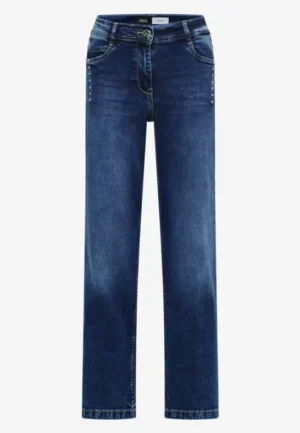Alternative view of Wide Legs jeans met klinknagels