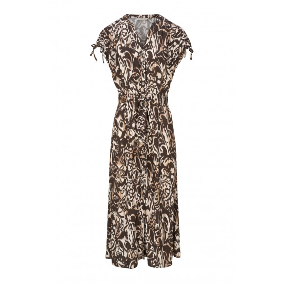 Dreamstar - Bruin | Dames | Jurk | Bruin | XXL | regular | Kamst mode