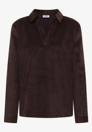 Zachte corduroy blouse