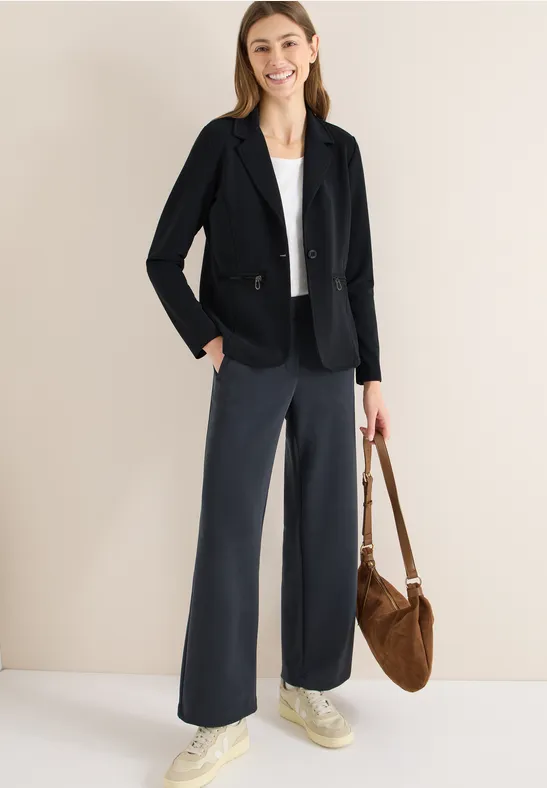 Zijden blazer