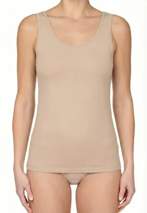 Dames hemd microfiber 7591 - Polyamide dames onderhemd - Naadloos Singlet