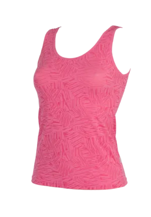 Dames hemdje microfiber - Coloured Paint - Microvezel dames onderhemd - Microfiber singlet