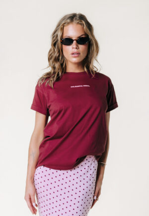 Colourful Rebel Uni Logo Boxy T-shirt