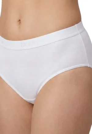 Microfiber dames heup slip young - Dames onderbroek met badstof kruisje