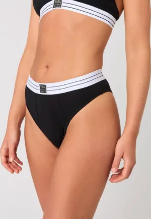 2-pack dames high leg slips - Core Brief - Taille Dames onderbroeken