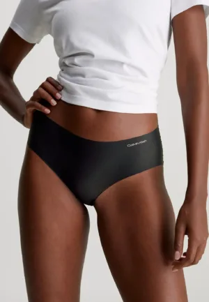Calvin Klein 3-pack naadloze hipster - Invisible shorts seamless - Zwart