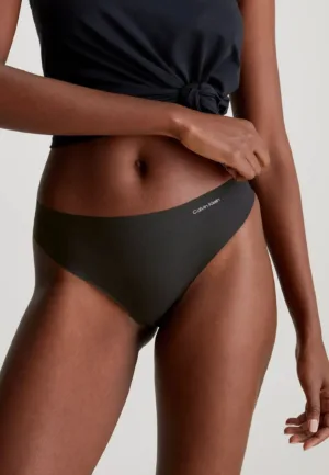 Calvin Klein 3-pack naadloze strings - Invisible thong - Seamless dames strings die niet doorschijnen