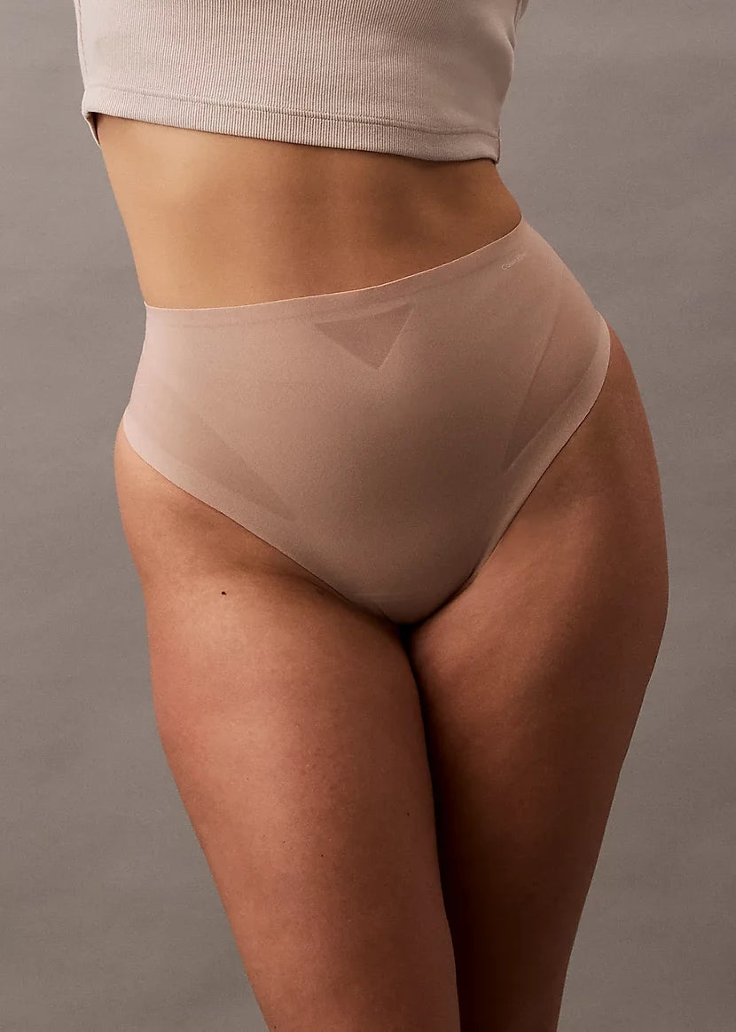 Calvin Klein corrigerende Hoge string - Stay Put Mesh - Shapewear thong