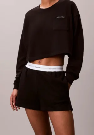 Calvin Klein Dames katoenen korte pyjamabroek