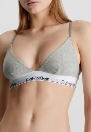Calvin Klein Triangle Bralette dames - Unlined - Bh zonder beugel - Triangle bh - Katoen modal