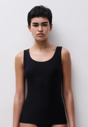 Dames hemd naadloos - Soft Stretch - Seamless invisible dames onderhemd - Microfiber singlet