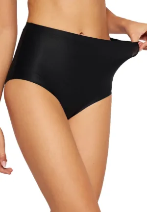 Naadloze taille slip - Soft Strech - High waist brief XL/4XL - Grote maten vrouwen hoge slip