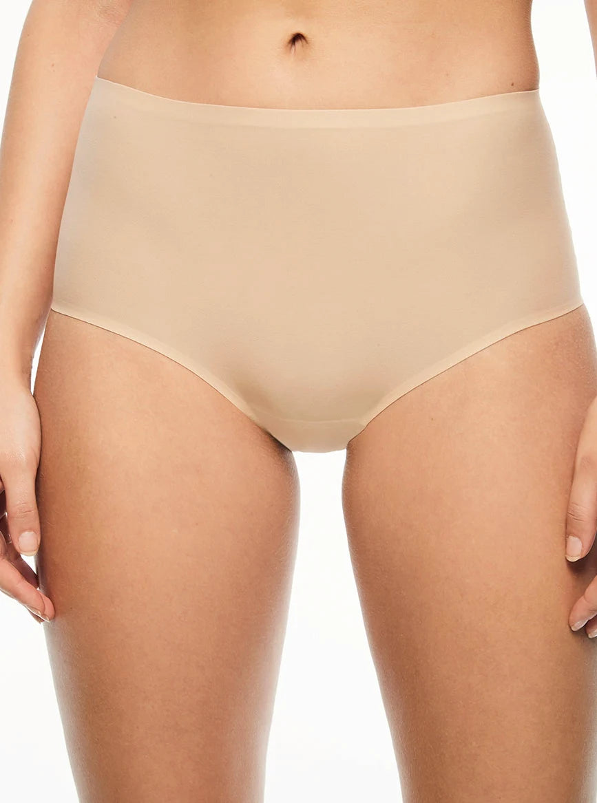 Chantelle naadloze taille slip dames - Soft Stretch - High waist brief - Hoge maxi slip - Invisible dames onderbroek - Chantelle ondergoed