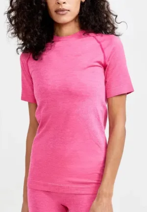 Thermoshirt dames korte mouw - Core dry - Warm ondershirt - Baselayer shirt