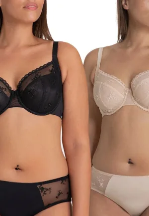 2-pack Beugel Bh's - Zonder vulling - Grote maten bh
