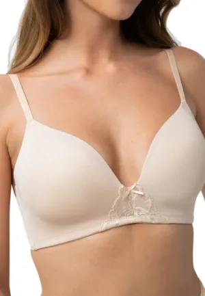 Voorgevormde BH zonder beugel - Soft Bh - Comfortabele T-shirt bh met dunne bandjes