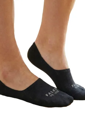 FALKE 3-paar Step High - dames footies met anti slip - Kousenvoetjes die niet afzakken - Sokken voor in loafers