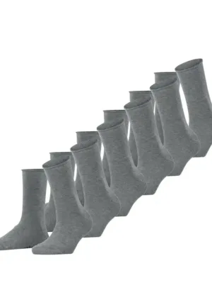 FALKE 6-paar Happy dames sokken - Katoenen multipack vrouwen sokken - Voordeelverpakking