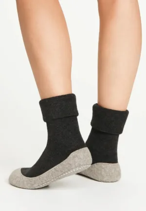 FALKE Cosyshoe pantoffels - Anti slip sokken - Slofsokken dames - Huissokken - Warme winter kousen