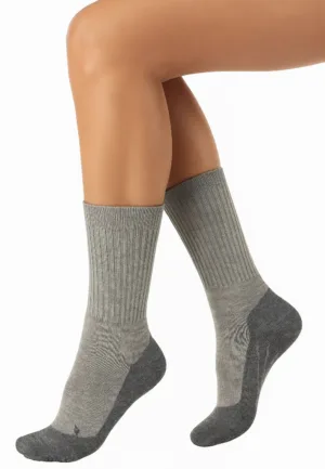 FALKE Dames Wandelsokken TK2 Cool - Wollen warme wandelsokken - Hiking sokken