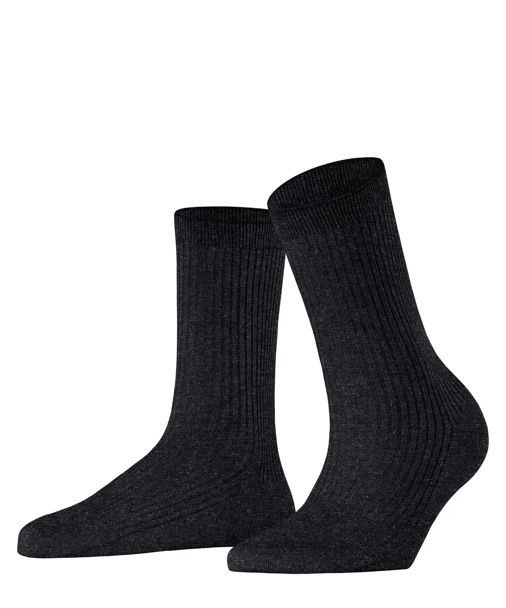 FALKE Rib dames sokken - Shiny