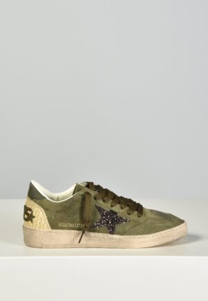 Golden Goose sneakers Ballstar GWF00117.F008705.35968 olive green/beige