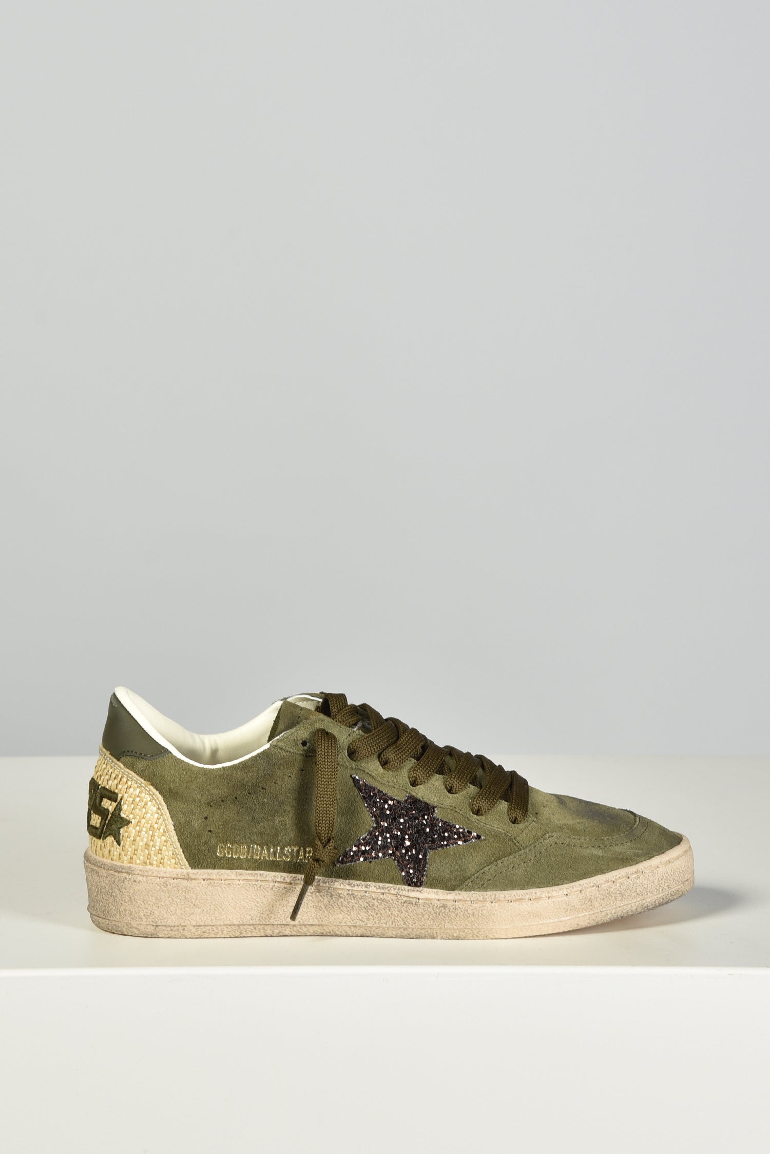 Golden Goose sneakers Ballstar GWF00117.F008705.35968 olive green/beige