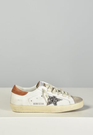 Golden Goose sneakers Superstar GWF00101.F008719.12524 white/beige/cinder/leather brown