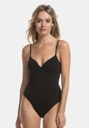 Magic corrigerende string Body - Body Soft - Buik corrigerende string body met spaghetti bandjes - Naadloos