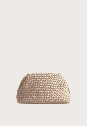 Marrea clutch Pouch champagne satin