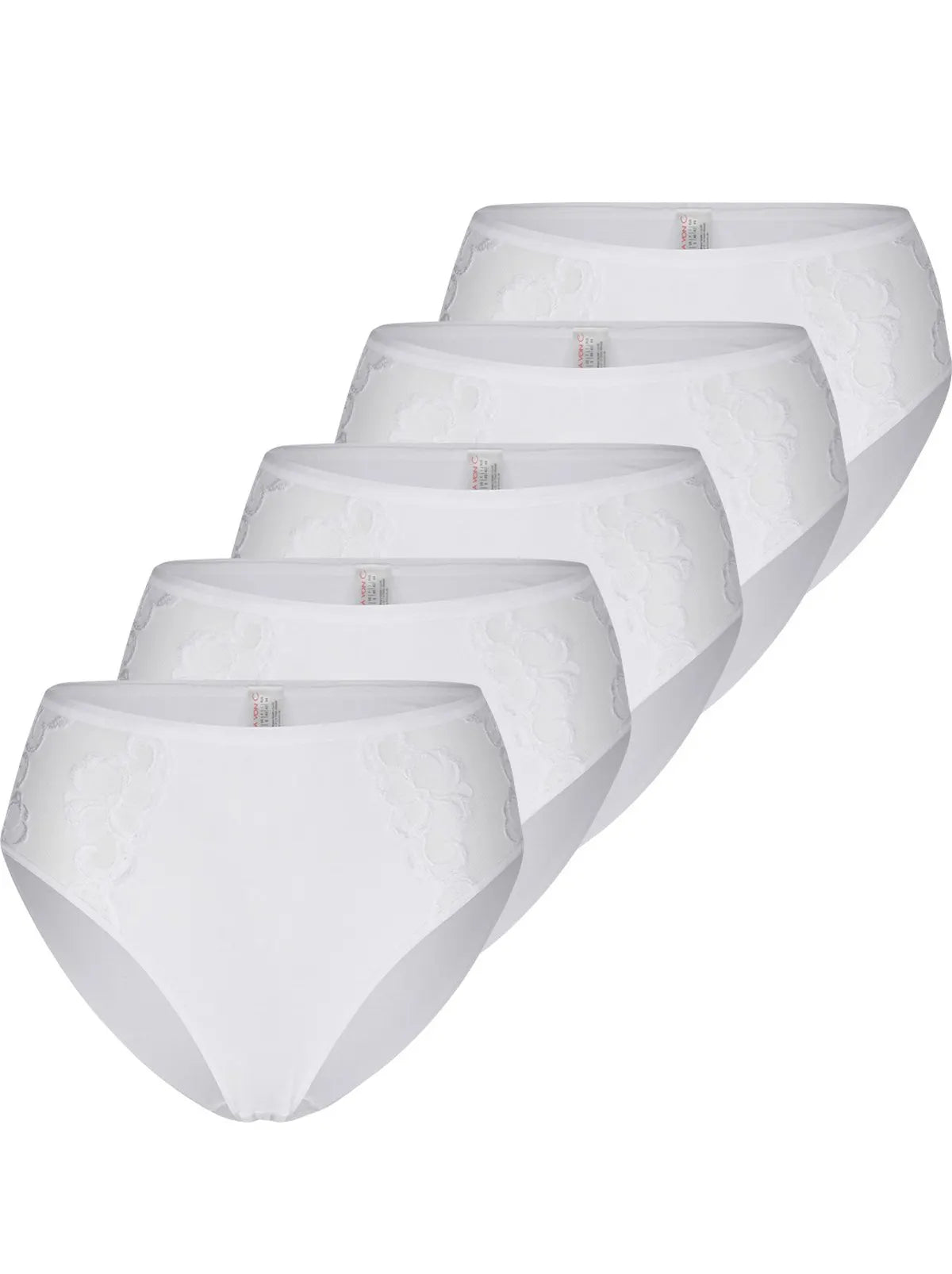 Nina von C 6-pack - dames maxi-taille slip kant