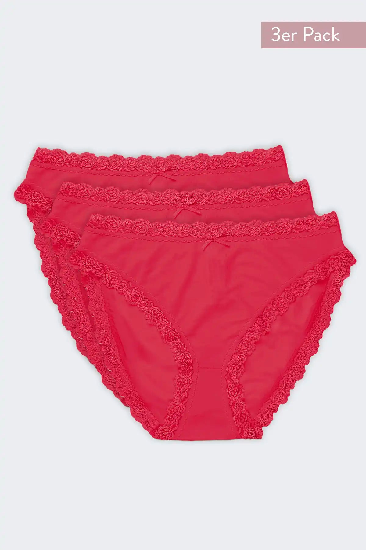 Nina von C 3-pack dames Jazzpant - Kant