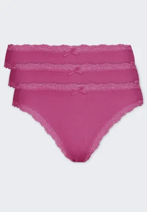 3-pack dames Jazzpant - Kant