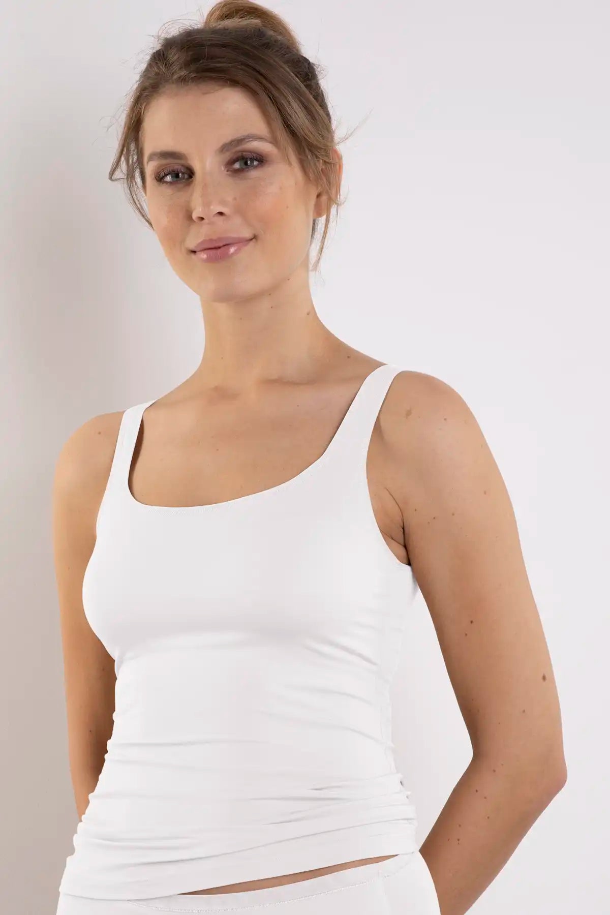 BH hemdje - Modal - Pleasure - BH met ingebouwde bh zonder beugel - Brede bandjes