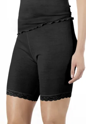 Dames Merino Wollen boxershort - Radler - Warme dames onderbroek lange pijpjes